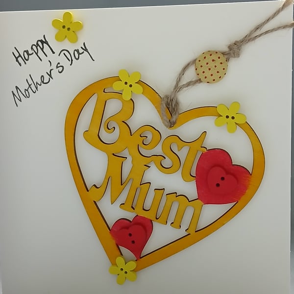 Handmade Mother's day card 