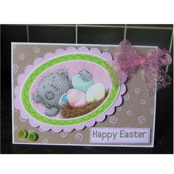 Easter Tatty Teddy Eggs in Nest (EAS286)