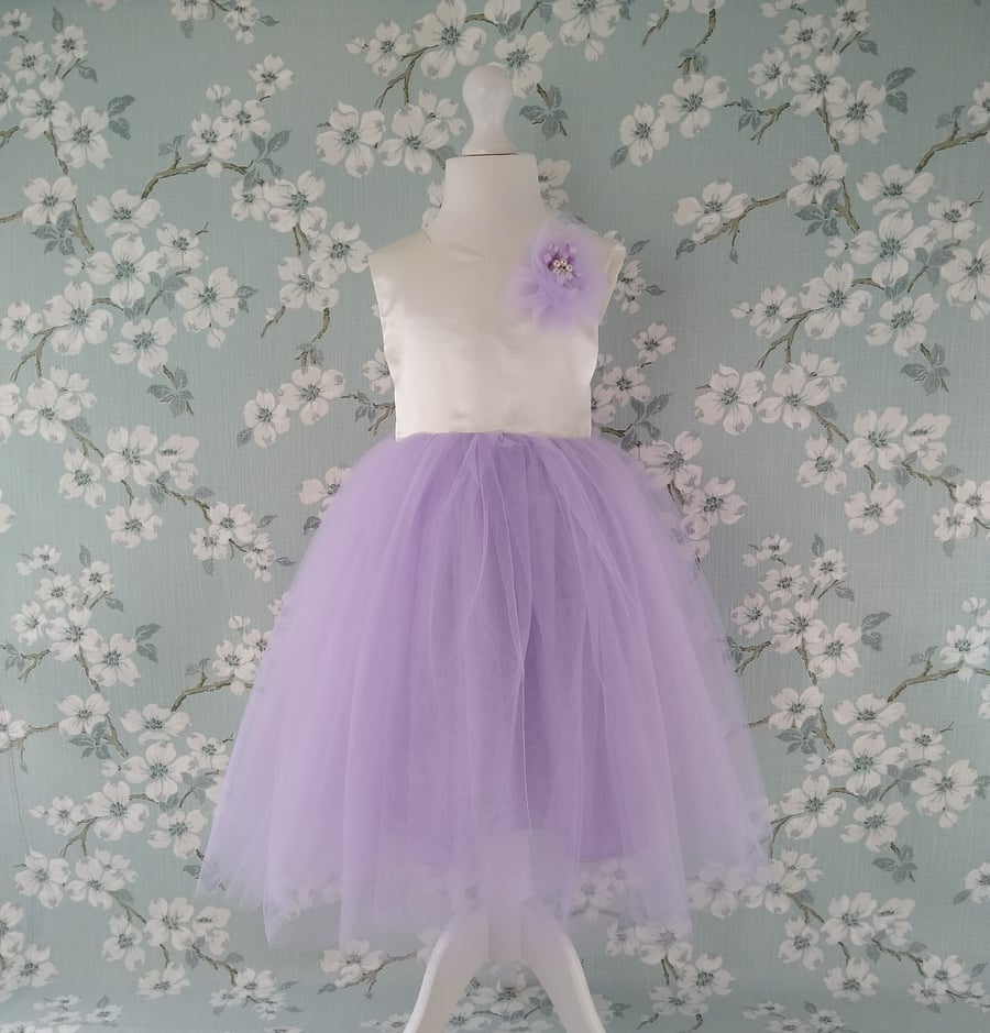 Timeless Tulle Flower Girl Party Dress