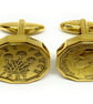 1937 Threepence Cufflinks 89th birthday, 89th birthday gift, 89th gift,  - Image 2