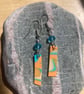 Earrings simple polymer clay - Image 2