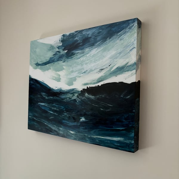 Perfectly Imperfect Original Seascape Painting - Sample 119