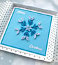 Christmas card - quilled snowflake with boxed option - Image 6