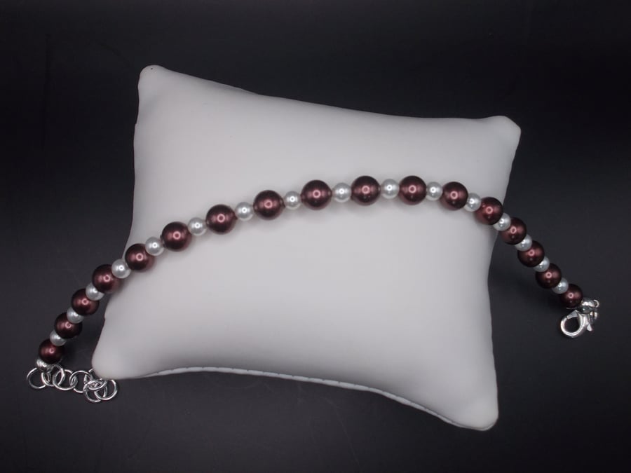 Shell pearl bracelet