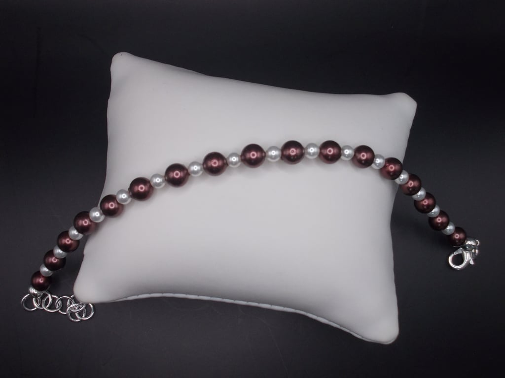 Shell pearl bracelet