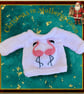 Reserved for Susan - Flamingo Jumper - Image 1