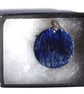 pendant - scrolled white on dark blue - Image 3