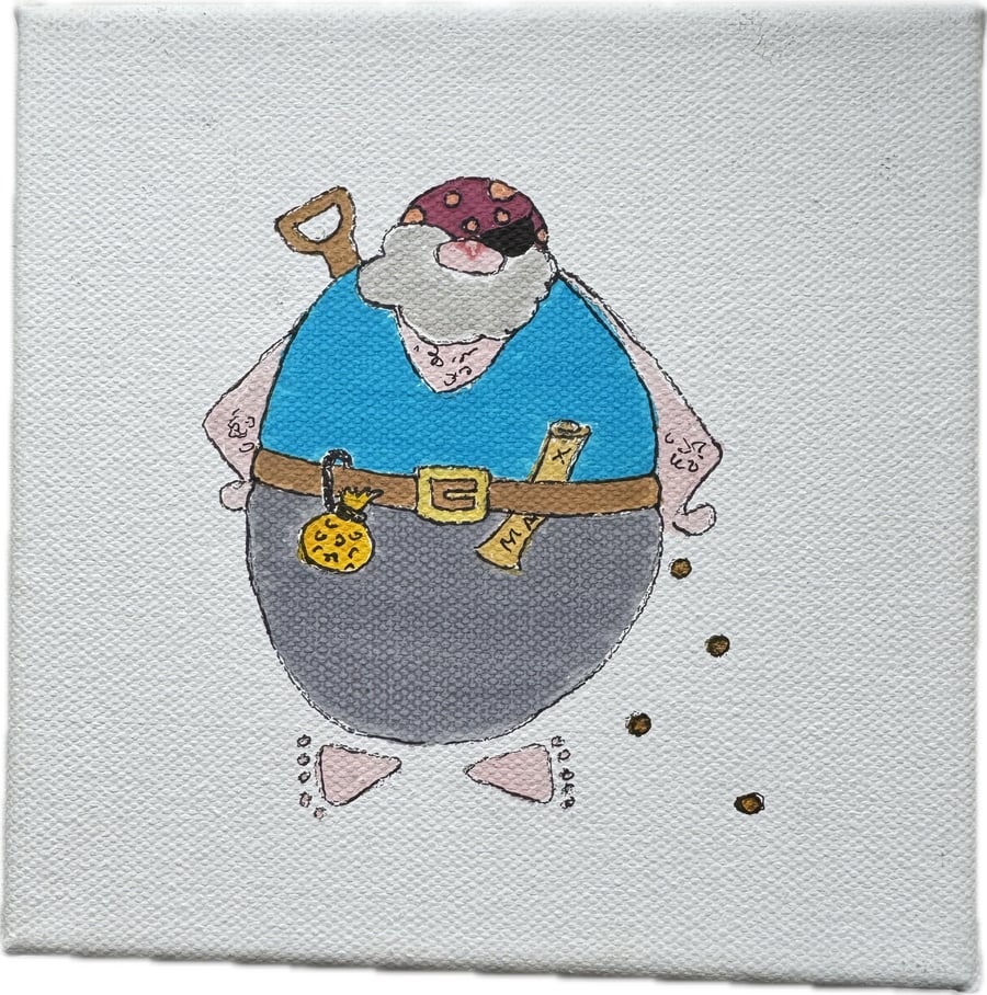 Treasure Hunting Pirate Picture