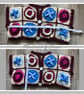 Noughts and crosses, hugs and kisses cropped cardigan - Image 2