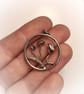 Sterling silver mushroom pendant - Image 7