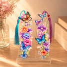 Butterfly Floral Bookmark