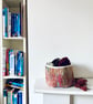 Colourful textile storage basket or pot plant holder - Image 5