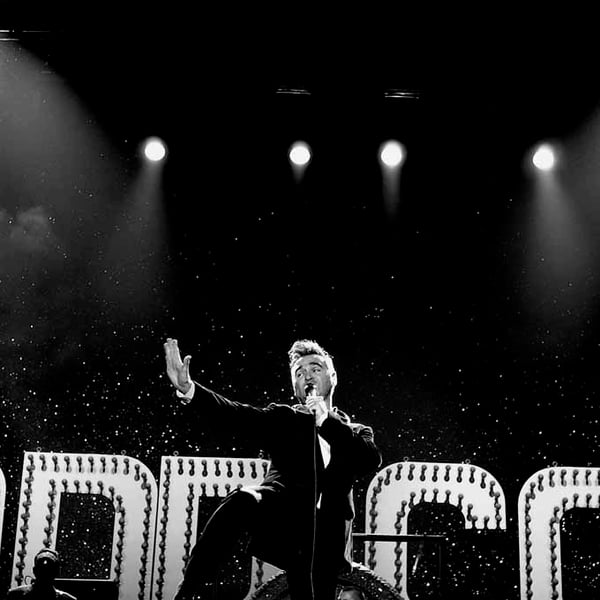 Morrissey Live at Reading Rock Festival Photograph Print
