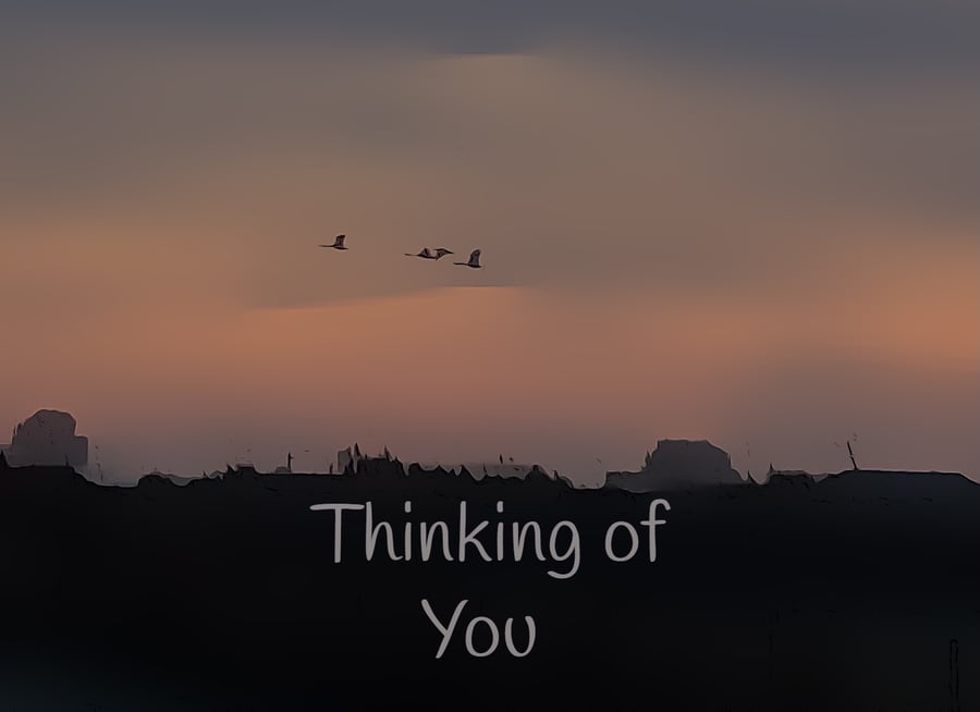 Thinking of You Card A5