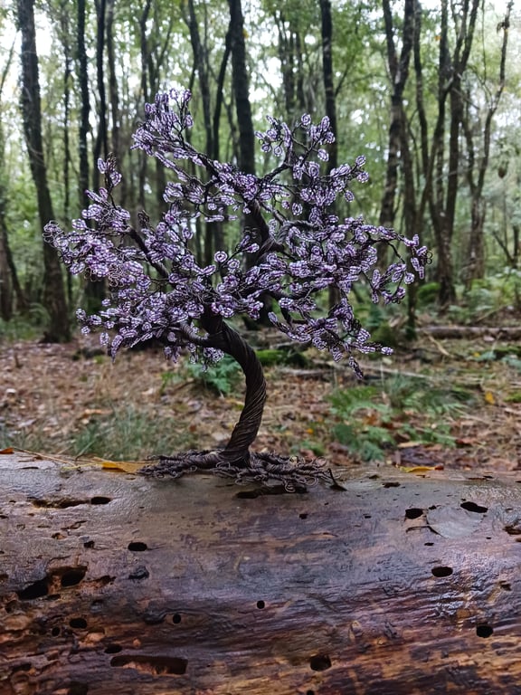 Wire Bonsai Tree Sculpture