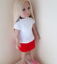 KNITTING PATTERN PDF White T Shirt for Doll - Image 5