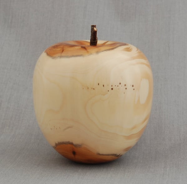 Stunning Apple in Yew Wood