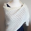 Lace Knit Wrap, Stole, Shawl