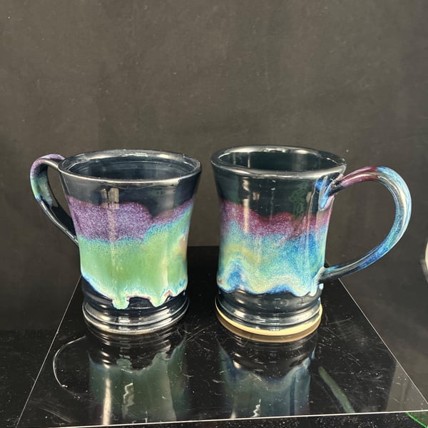 Northern Lights Stoneware Mug