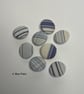 Pick and mix package of 10 hand covered buttons  - Image 6