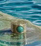   Silver Amazonite Statement Ring - Image 3