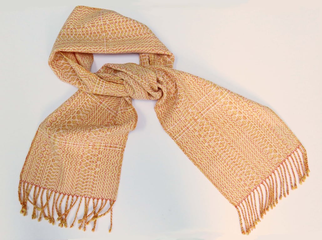 Handwoven lambswool Scarf
