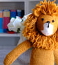 Handknitted Soft Body Lion - Image 2