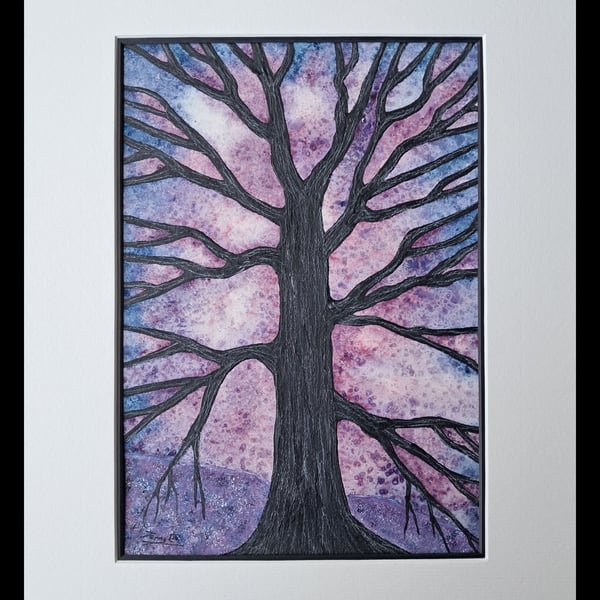 Forever Seeking Calmness, an original painting