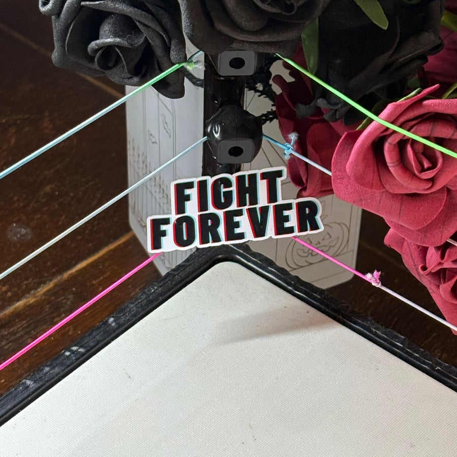 Fight Forever Pro Wrestling Sticker - AEW WWE NJPW