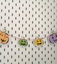 Pumpkin Bunting, Halloween Decorations, Kawaii, cute pumpkin decorations - Image 4