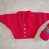 KNITTING PATTERN PDF Baby Dolman Cardigan