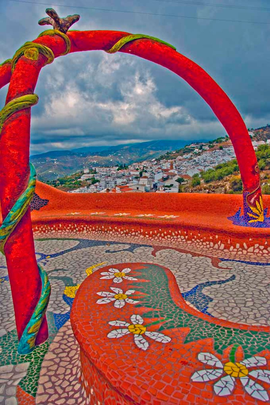 Competa Andalusia Costa Del Sol Spain Photograph Print