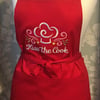 Embroidered Apron - Kiss the cook