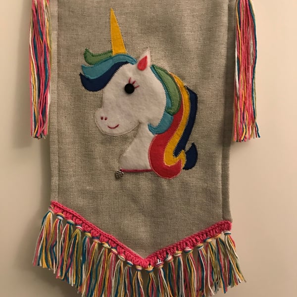 Unicorn Wall Hanging Sewing Kit