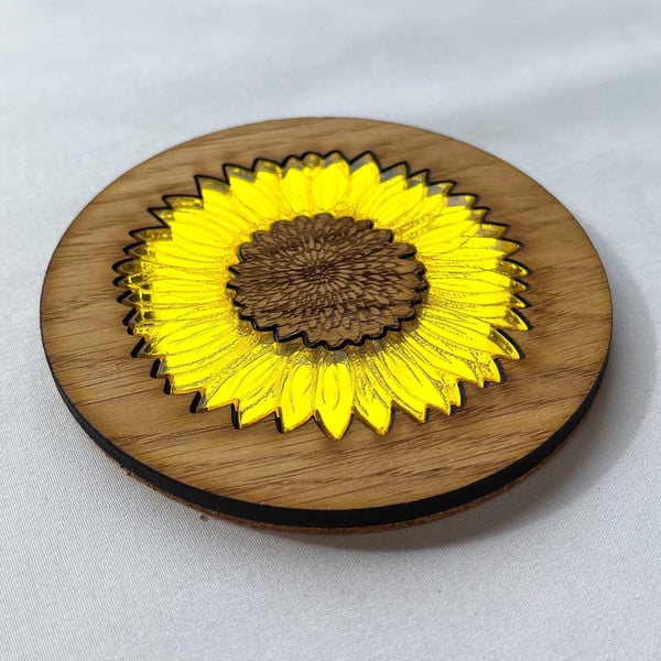 Sunflower Circle Coaster