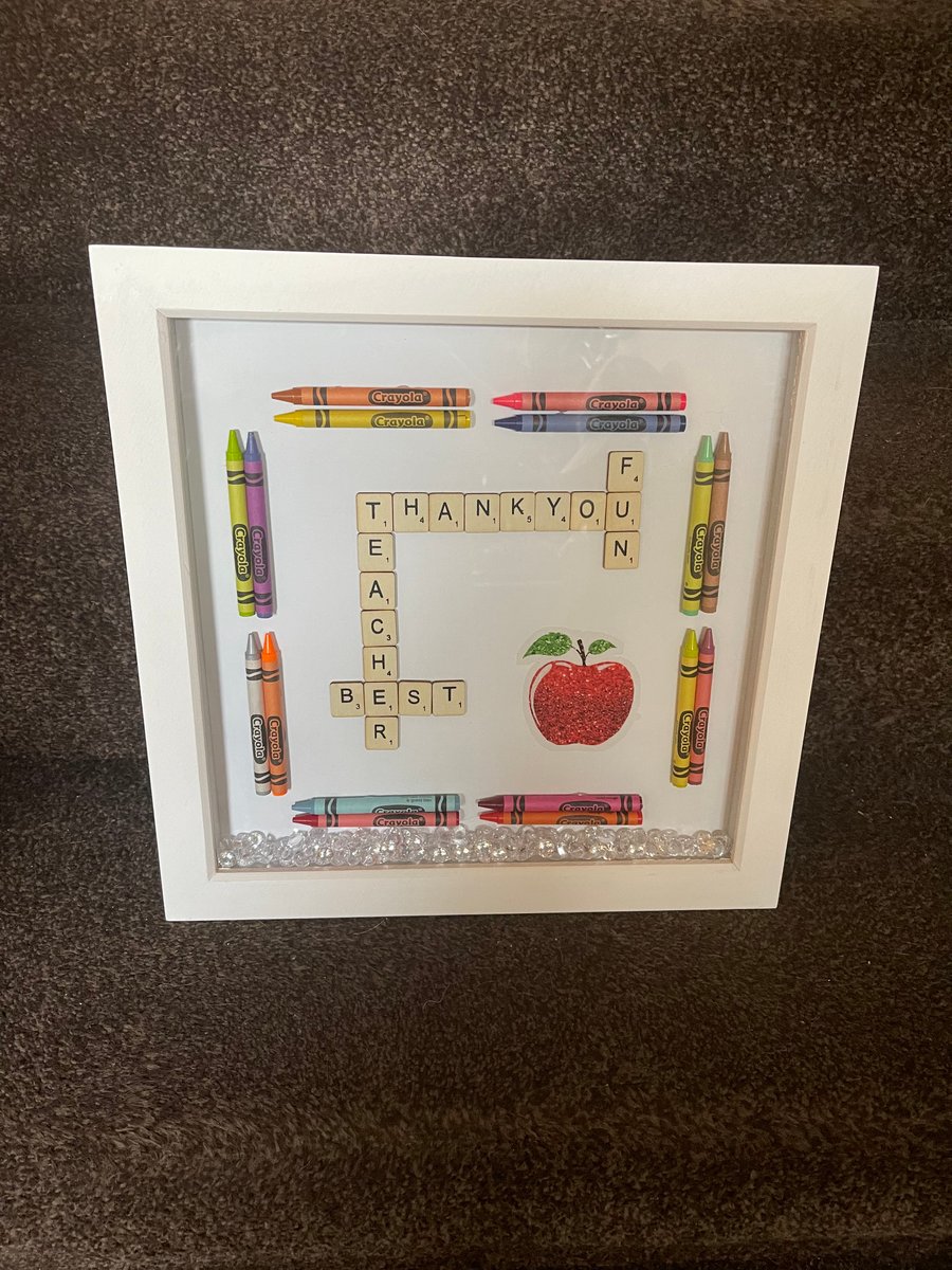Personalised thank you teacher frames
