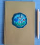 Hand Embroidered Butterfly Notebook Set - Image 1