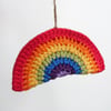 Rainbow Crochet Hanging Decoration