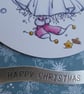 Happy Christmas Card - Fairy - Image 2