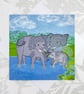 Elephant Birthday card - Image 1