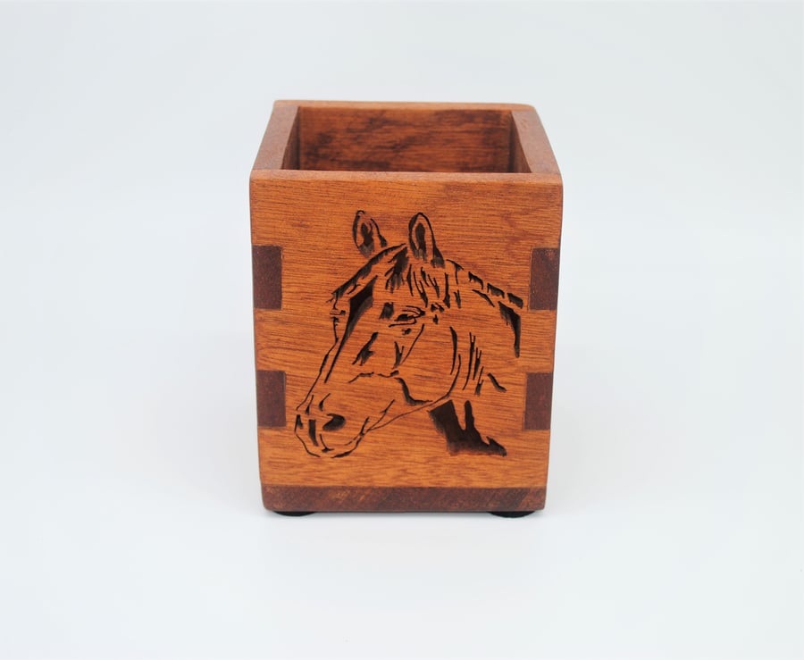 Stationary Pencil Box - Horse Portrait 