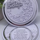 Personalised luxury boxed Handmade birthday card Easel style