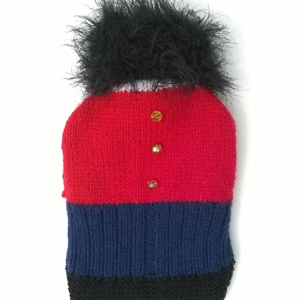 Hot water bottle cover - army soldier