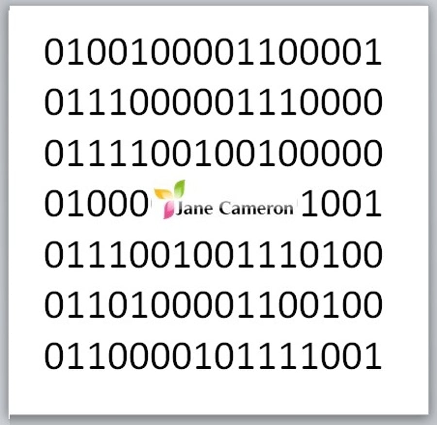 Happy Birthday - binary code greeting birthday card - geek