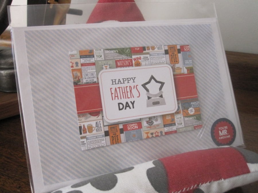 Fathers Day Card - You're Mr Awesome