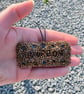 Chocolate biscuits bead embroidery decoration 