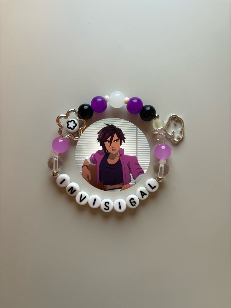Invisigal Dispatch inspired handmade bracelet