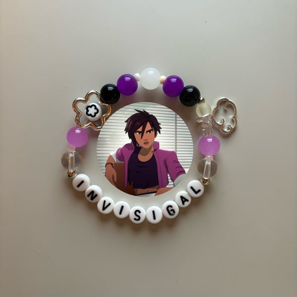 Invisigal Dispatch inspired handmade bracelet