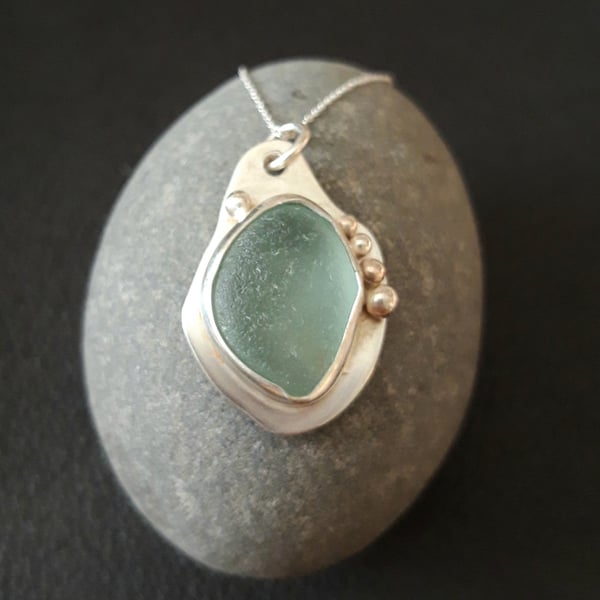 Welsh Seaglass Pendant