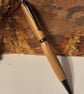 Holy Land Ballpoint Pen - Bethlehem Olive Wood - Gunmetal  - Image 1